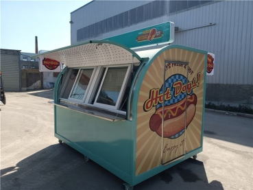 Kiosk  PFC290A HOT DOG , der kultige Food und Verkaufskiosk